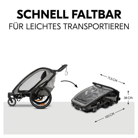 Schnell und einfach faltbar