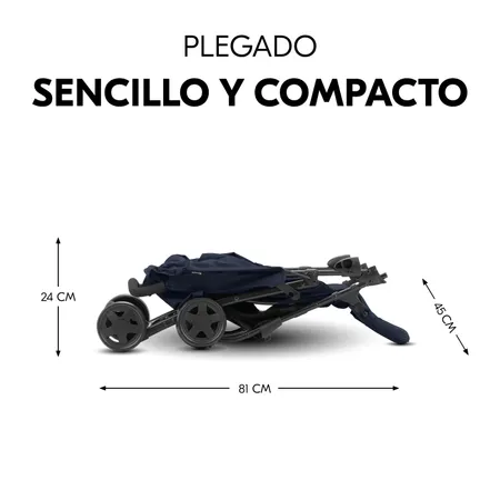 Fácil y rápida de plegar