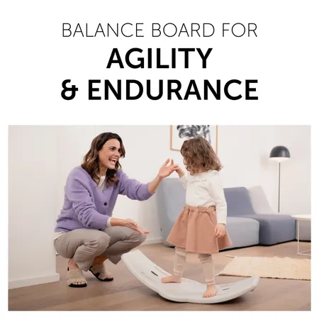 Balance board for agility and endurance