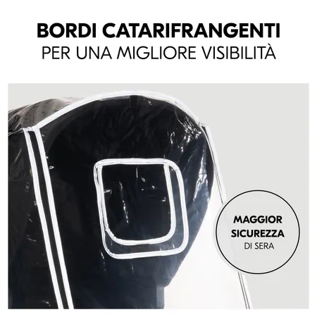 Maggiore visibilità grazie ai bordi riflettenti