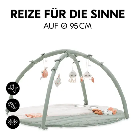 Spiegeln, rasseln, quietschen: Reize für die Sinne
