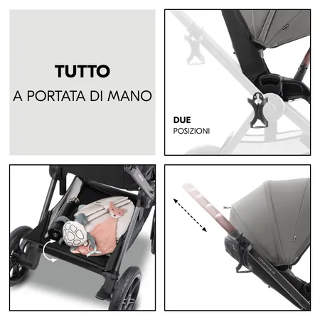 Tutto il necessario con te a portata di mano