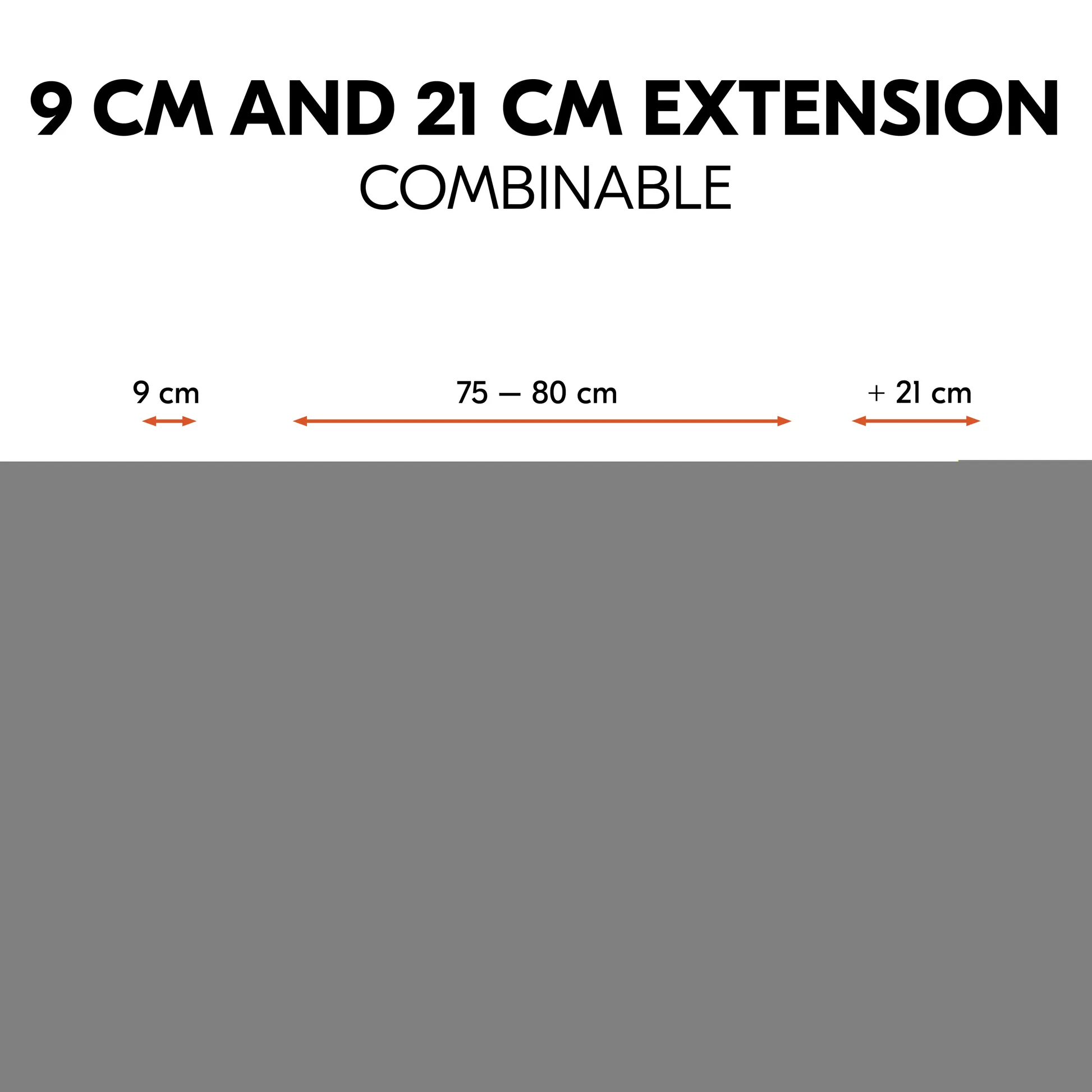 Safety Gate Extension 9 cm