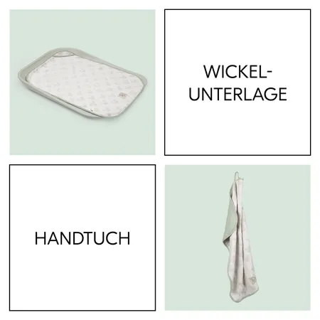 Wickelauflage oder Handtuch? Beides!