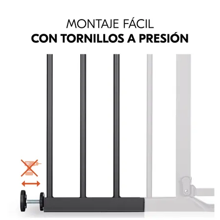 Montaje a presión simple y estable