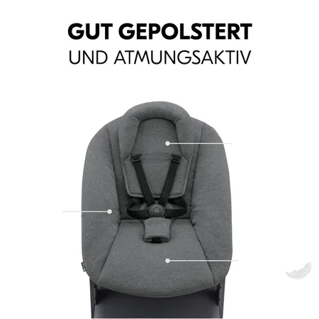 Atmungsaktiv und gut gepolstert