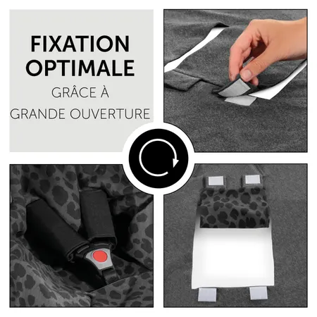 Compatible avec différents système de harnais