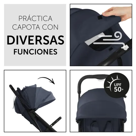 Toldo solar con protección UV y ventanilla