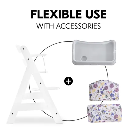 Flexible use due to compatibility with accessories