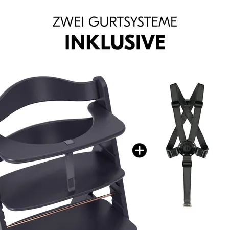 Erhöhte Sicherheit dank mitgelieferten Gurtsystemen