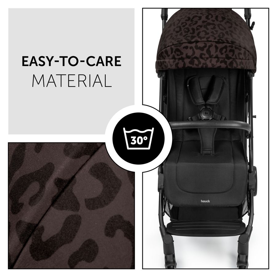 Easy-to-care and machine washable material