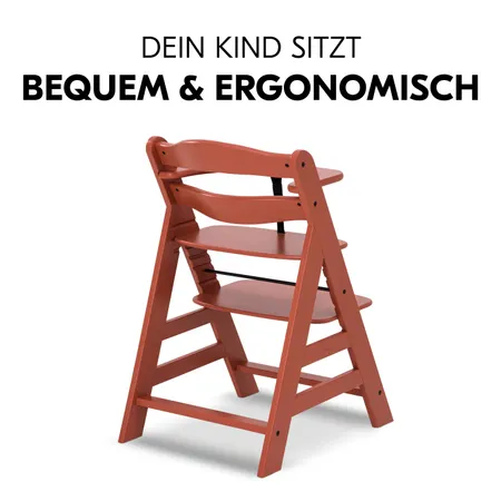 Ein ergonomischer Hochstuhl, der mitwächst