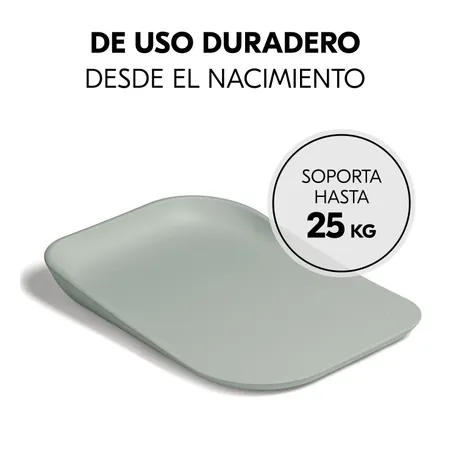 Duradero: desde el nacimiento hasta 25 kg