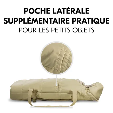Pratique : poche latérale pour les petits objets