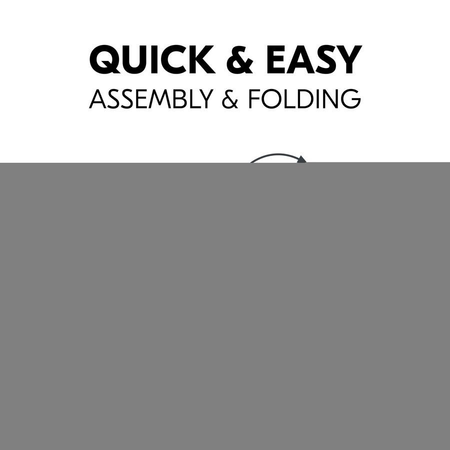 Easy and super-quick assembly