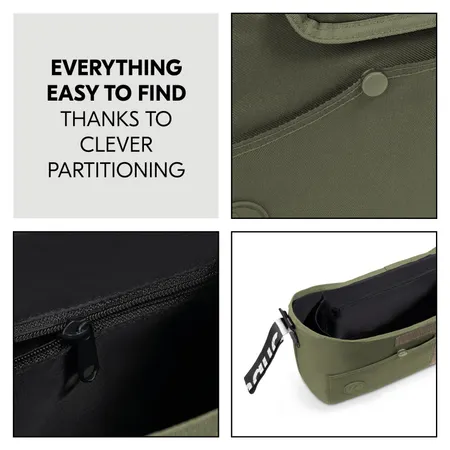 Easily accessible thanks to the practical closure