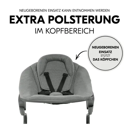 Am Kopf besonders gepolstert