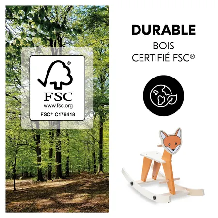 Un plus pour l’environnement : bois certifié FSC®