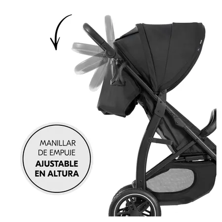 Manillar de empuje ajustable en altura