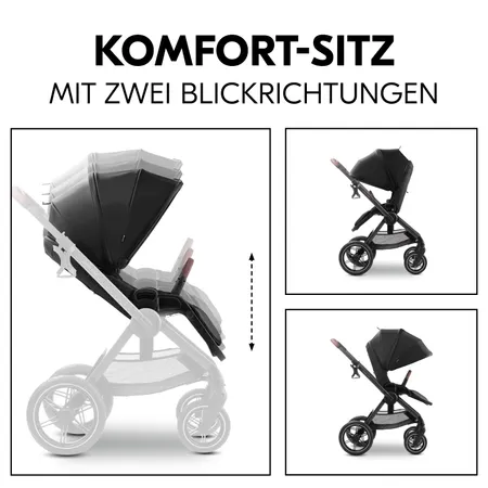 Komfort-Sitz mit zwei Blickrichtungen