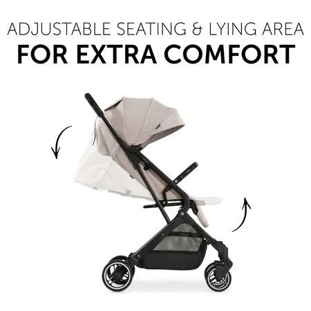Adjustable seating and lying area for extra comfort