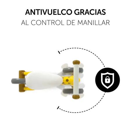 Antivuelco debido a la limitación del manillar