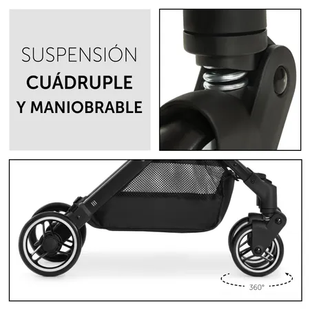 Confort gracias a la ligereza y la suspensión