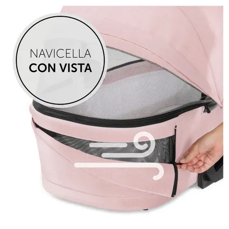 Navicella con vista panoramica