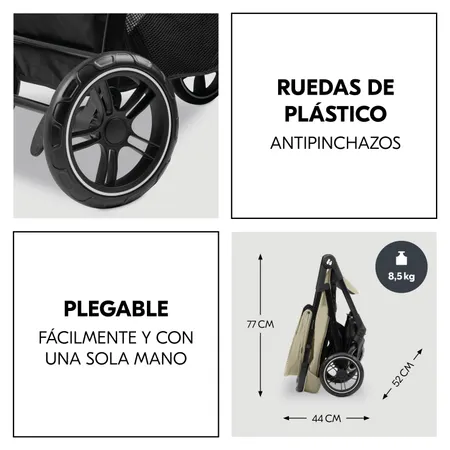 A prueba de pinchazos y muy ligera