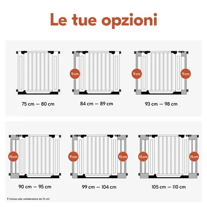 Safety Gate Extension 15 cm Eco