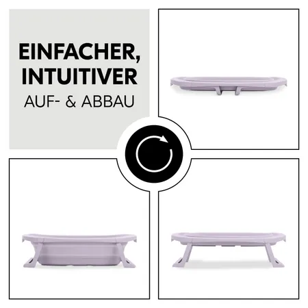 Einfacher, intuitiver Aufbau und Abbau