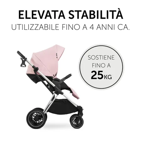 Stabilità elevata – adatto fino a 4 anni