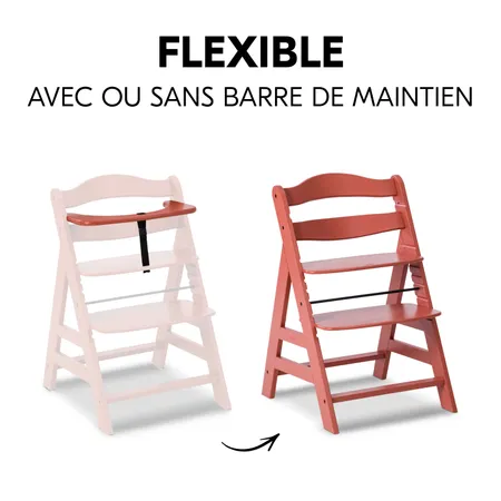 Utilisation flexible avec ou sans arceau avant