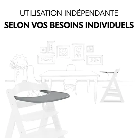 Permet d'utiliser l'Alpha+ loin de la table