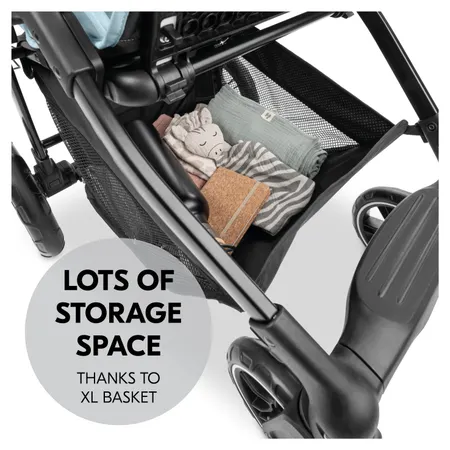 The XL basket gives you plenty of storage space