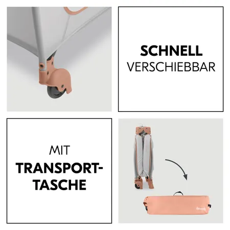 Leicht zu transportieren
