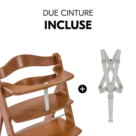 Maggior sicurezza grazie al sistema di cinture