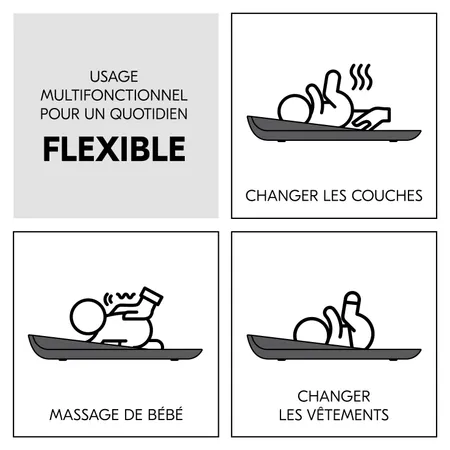 Multifonctionnel pour un quotidien flexible