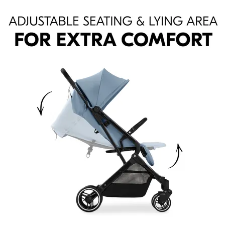 Adjustable seating and lying area for extra comfort