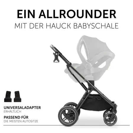 Ein Allrounder mit der hauck Babyschale