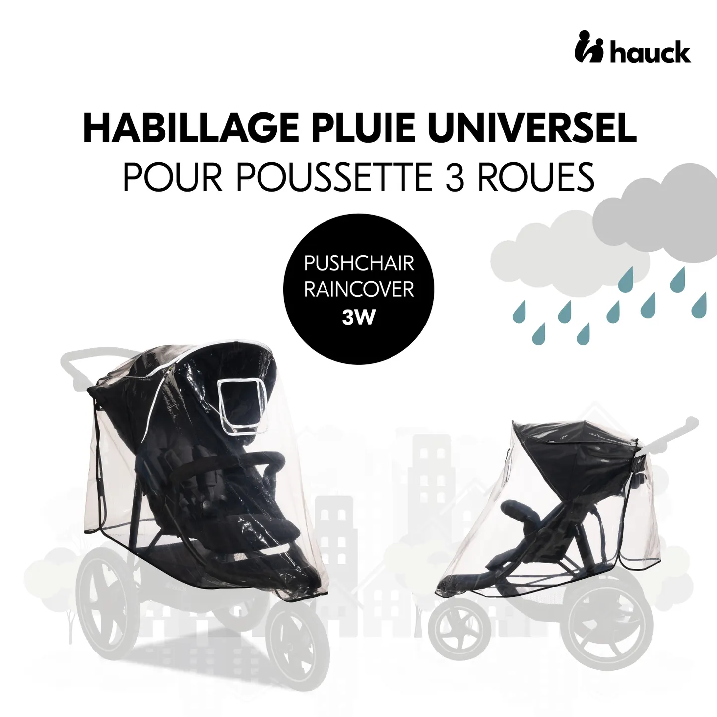 Pushchair Raincover 3W