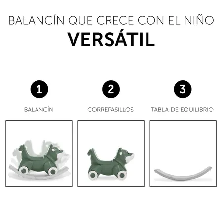 Transforma el zorro en un caballo balancín