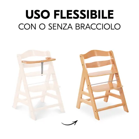 Utilizzo flessibile con o senza barra frontale
