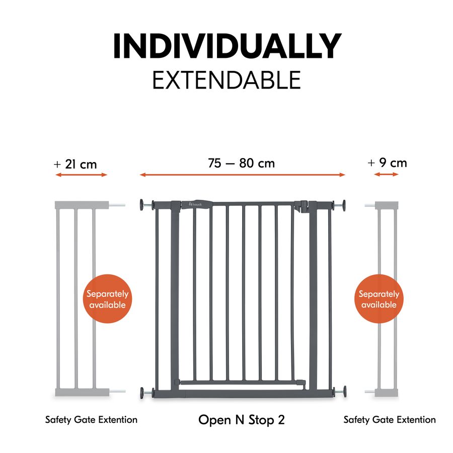Expandable with separate extensions