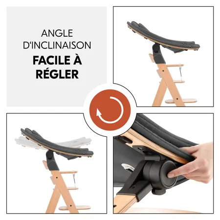 De la position assise à la position allongée et inversement