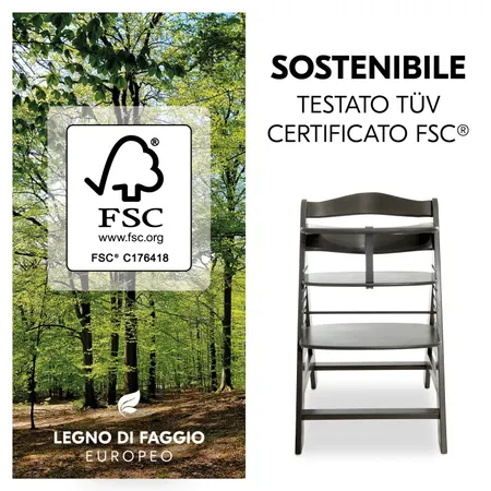 Legno sostenibile e certificato FSC®