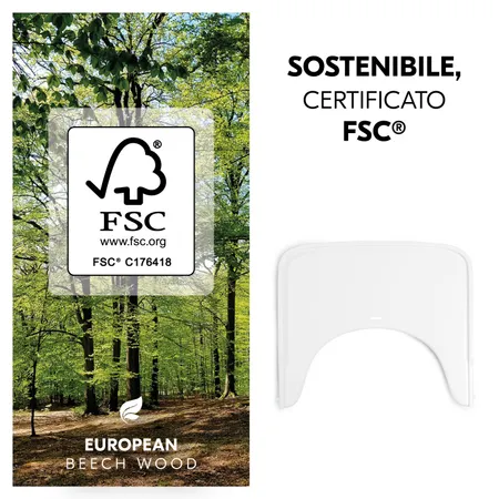 Legno sostenibile e certificato FSC®