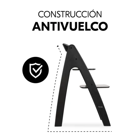 No vuelca fácilmente