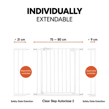 Individually extendable with separate extensions