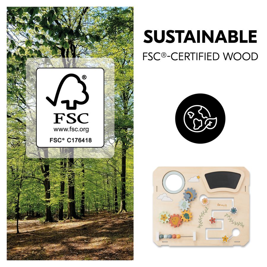 Good for nature - made from FSC® certified wood